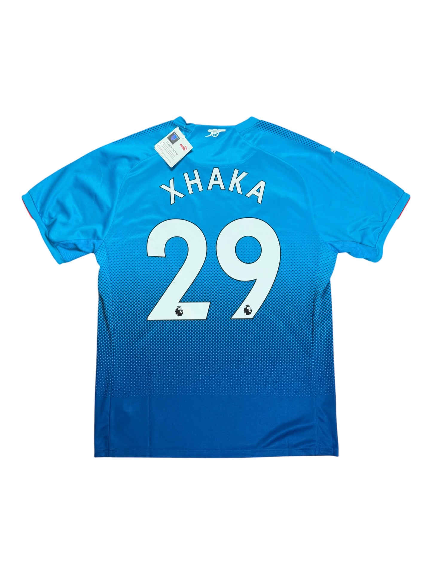Arsenal 2017/18 Xhaka Away Jersey