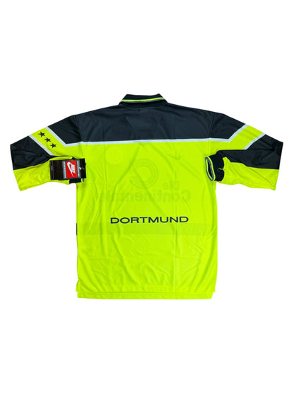 Borussia Dortmund 1997/98 Long Sleeve Home Jersey (Player Version)