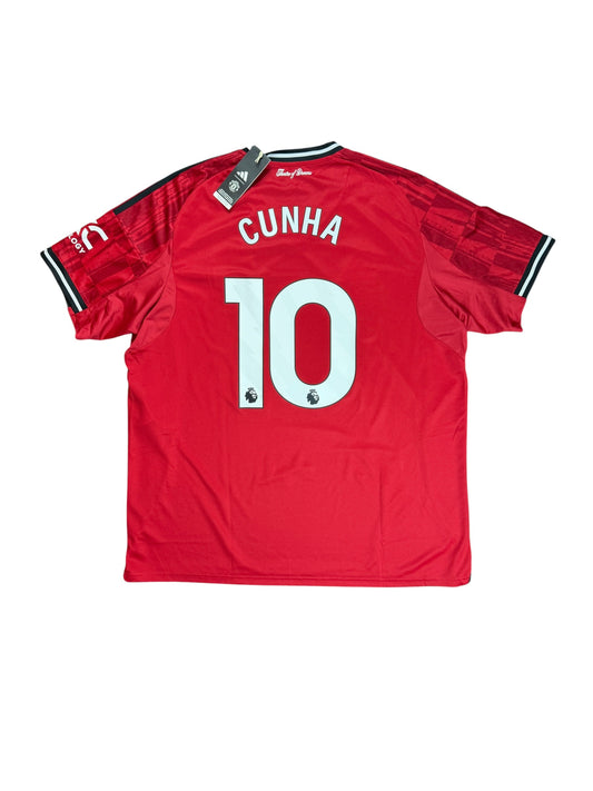 Manchester United 2025/26 Cunha Home Jersey