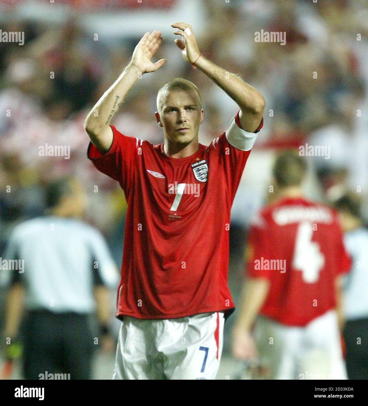 England 2004 Beckham Away Jersey