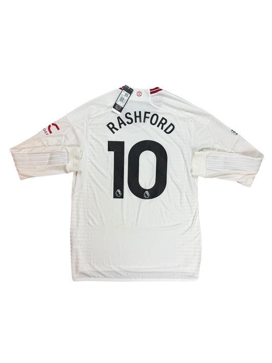 Manchester United 2023/24 Rashford Long Sleeve Third Jersey (Player Version)