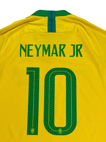 Brazil 2018 Neymar Home Jersey