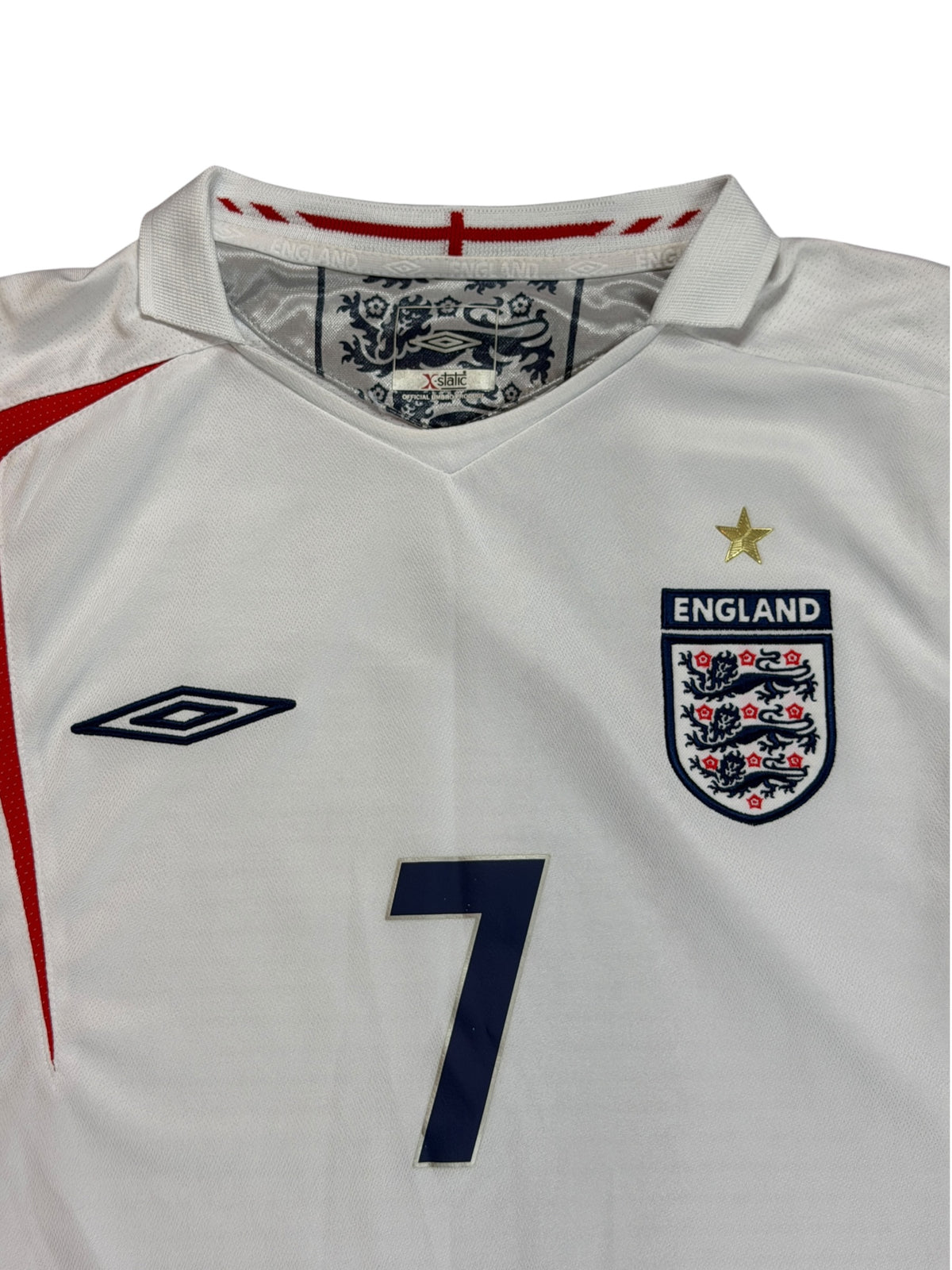 England 2006 Beckham Home Jersey