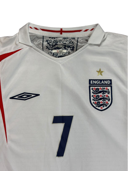 England 2006 Beckham Home Jersey