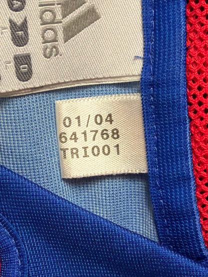 France 2004 Vieira Home Jersey