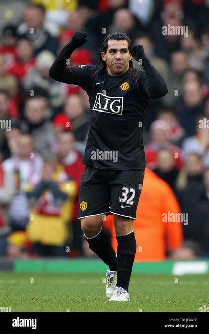 Manchester United 2007/08 Tevez Away Jersey