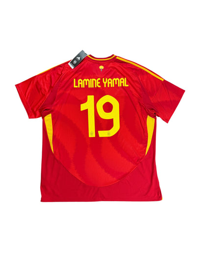 Spain 2024 Lamine Yamal Home Jersey