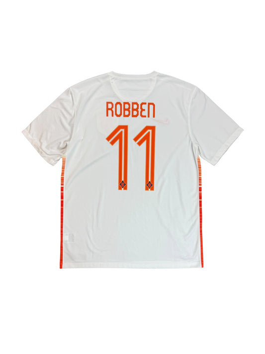 Netherlands 2015/16 Robben Jersey