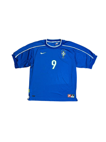 Brazil 1998 Ronaldo Home Jersey