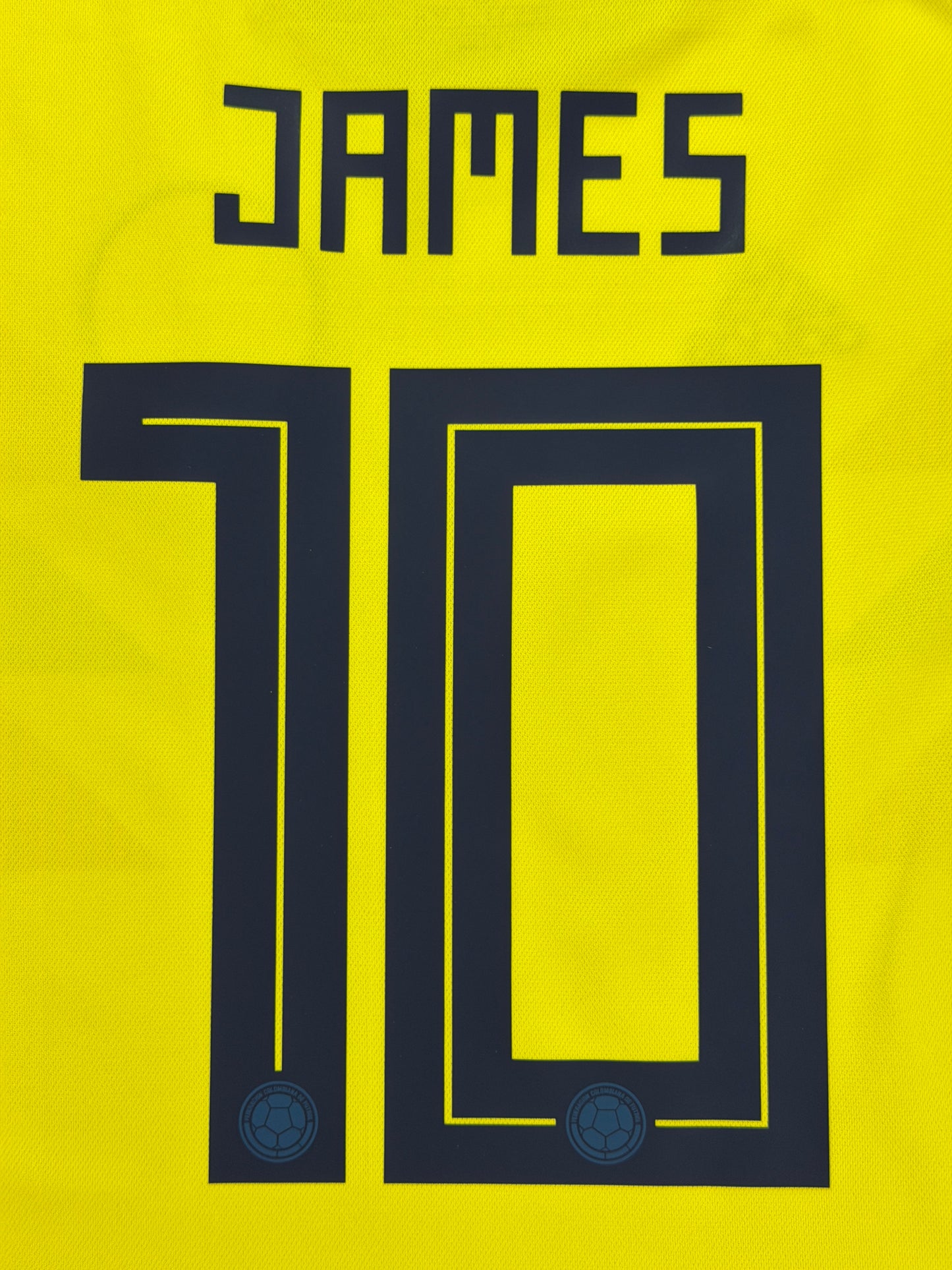 Colombia 2018 James Rodriguez Home Jersey