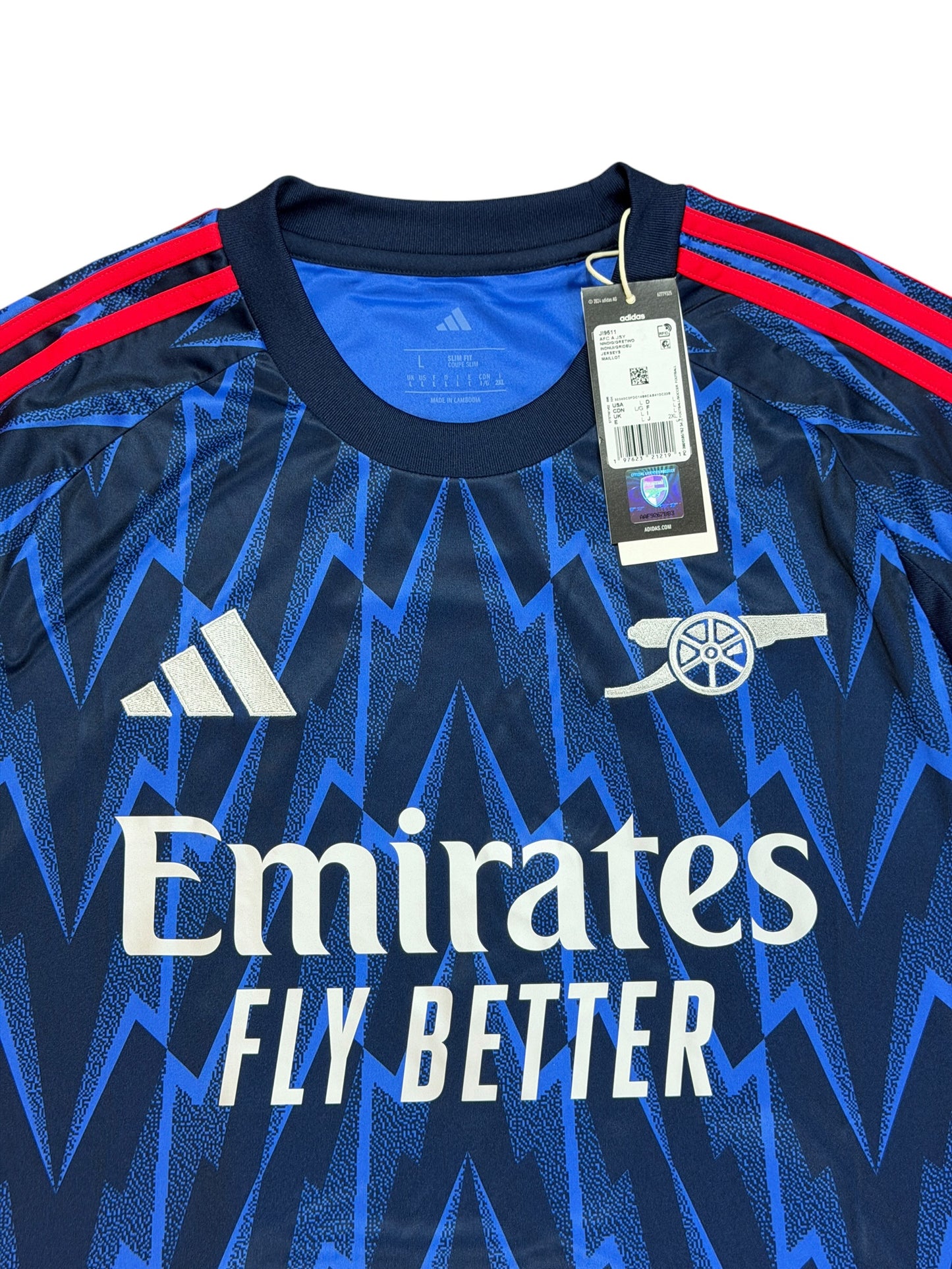 Arsenal 2025/26 Rice Away Jersey