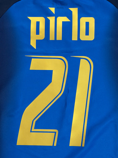 Italy 2006 Pirlo Home Jersey