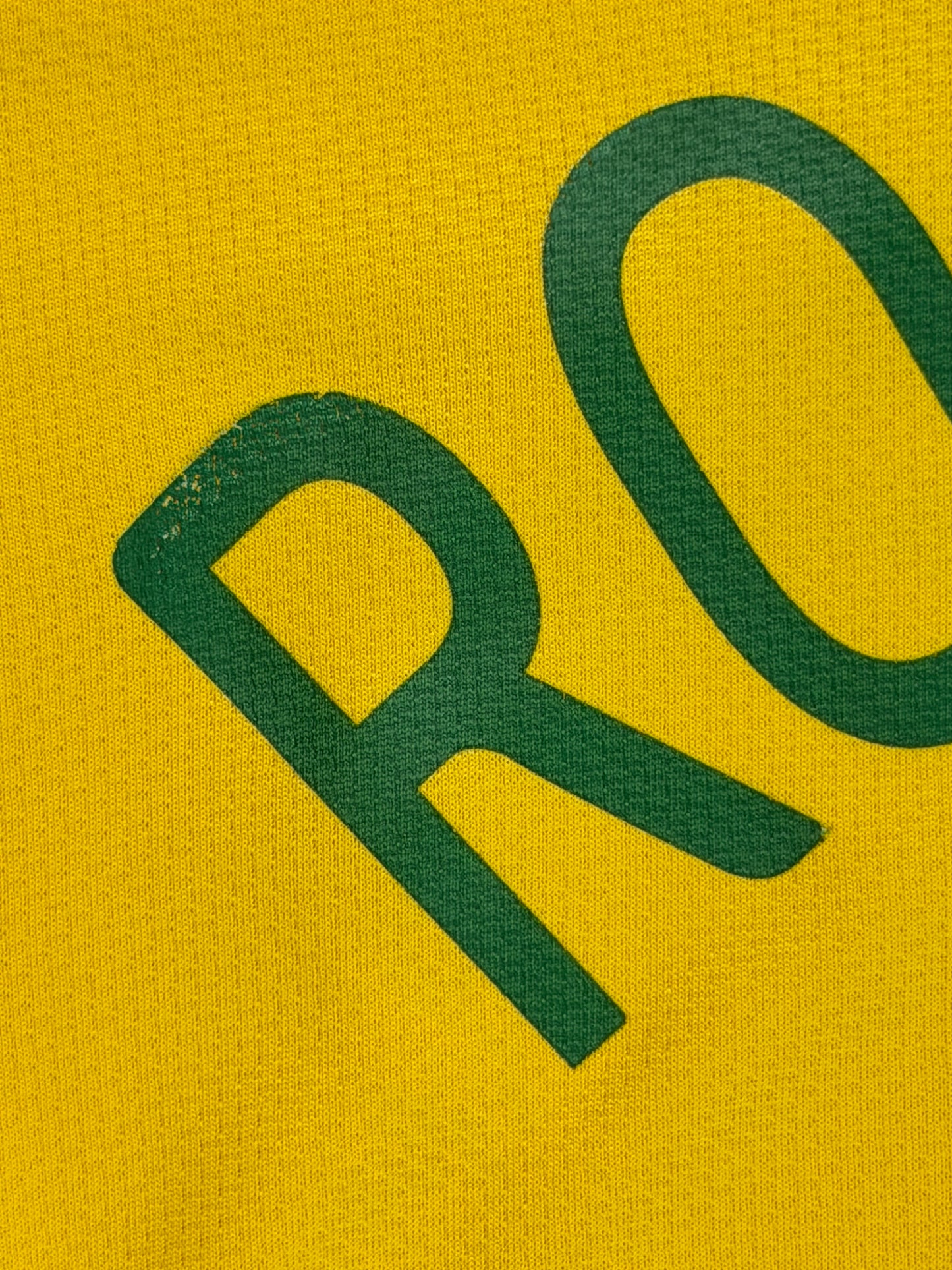 Brazil 2006 Ronaldinho Home Jersey