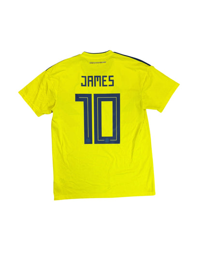 Colombia 2018 James Home Jersey