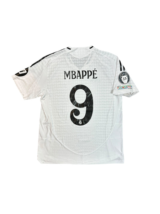 Real Madrid 2024/25 Mbappe Home Jersey (Player Version)