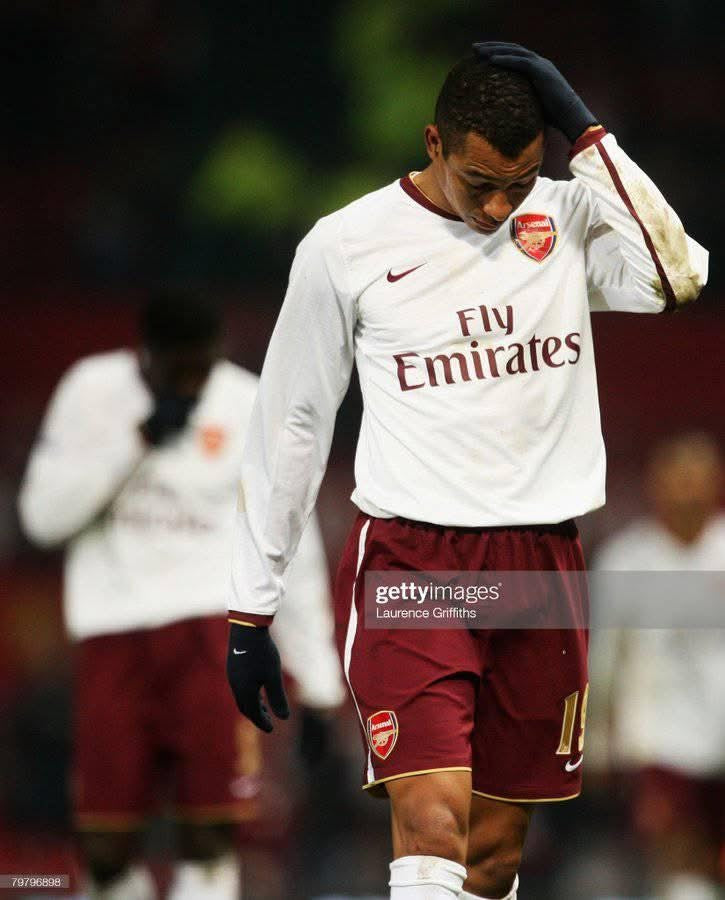 Arsenal 2007/08 Gilberto Silva Third Jersey