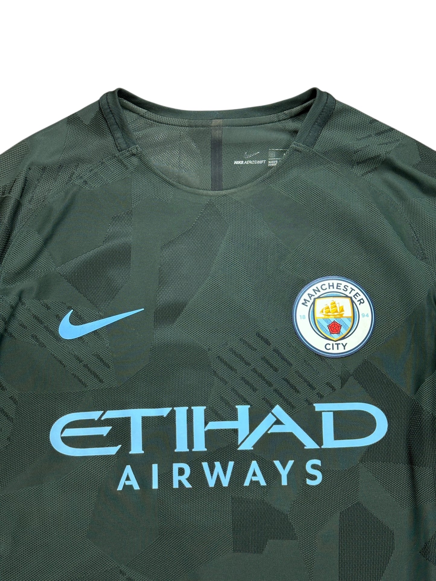 Manchester City 2017/18 Sterling Away Jersey (Player Version)