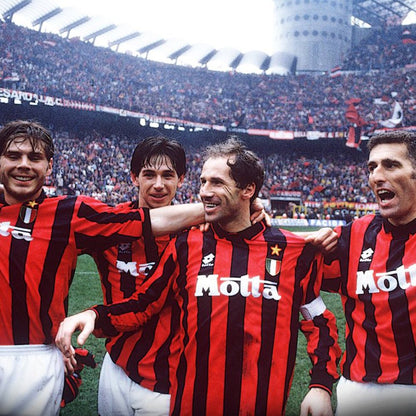 Ac Milan 1993/94 Long Sleeve Home Jersey
