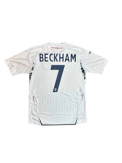 England 2007/09 Beckham Home Jersey