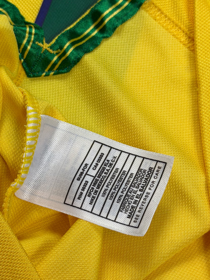 Brazil 1998 Ronaldo Home Jersey