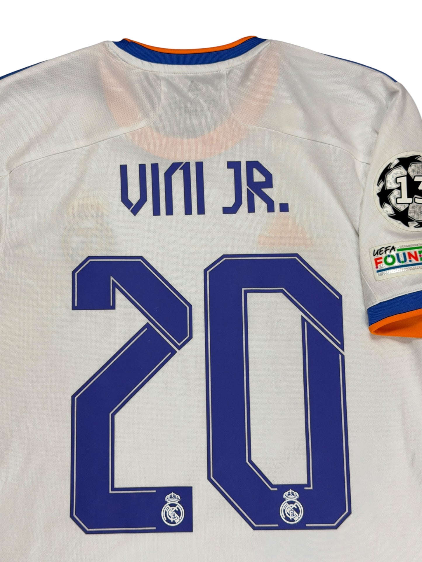 Real Madrid 2021/22 Vini Jr Home Jersey