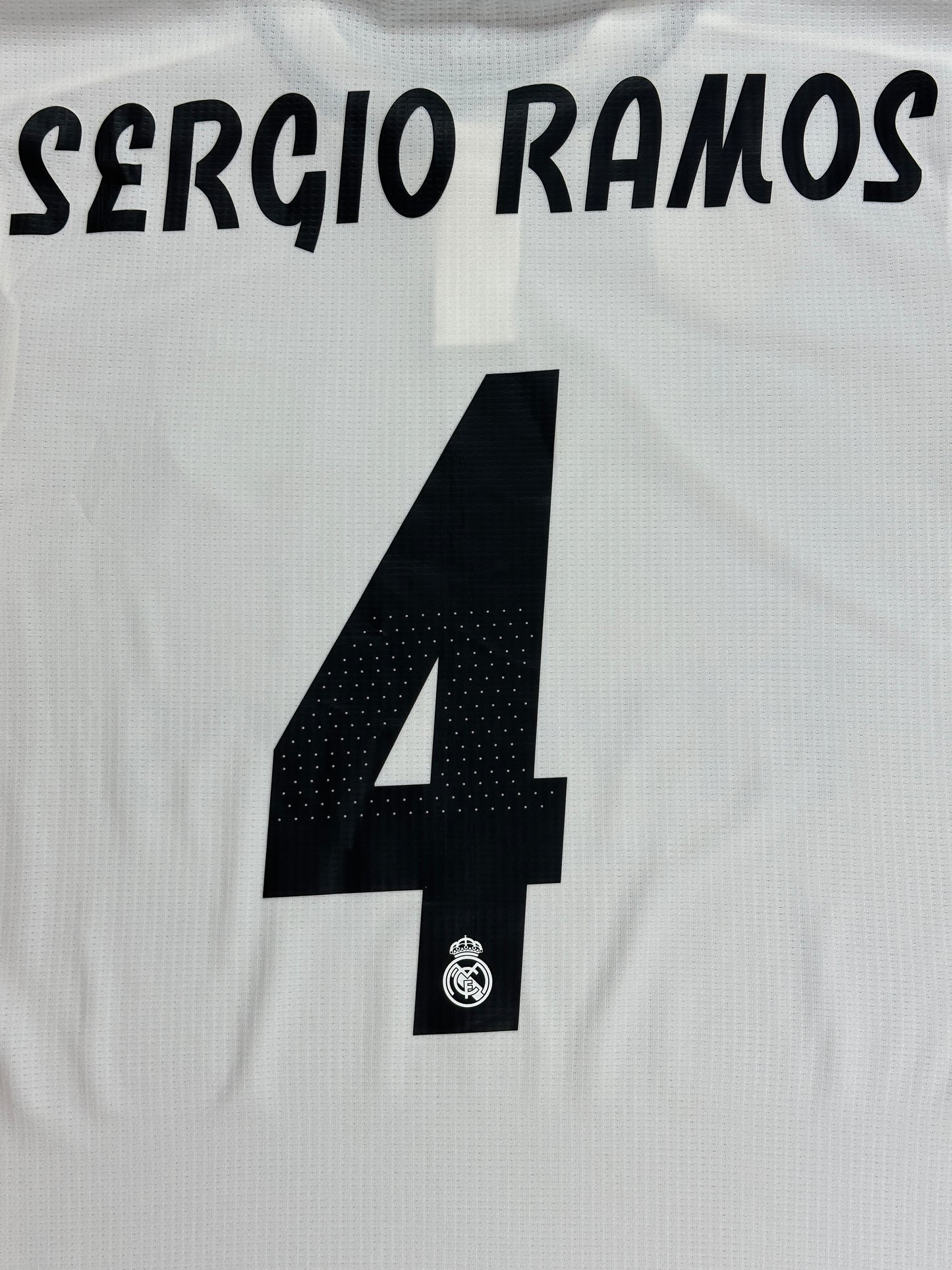 Real Madrid 2018/19 Sergio Ramos Home Jersey (Player Version)