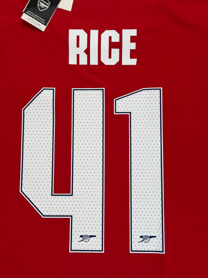Arsenal 2024/25 Rice Home Jersey