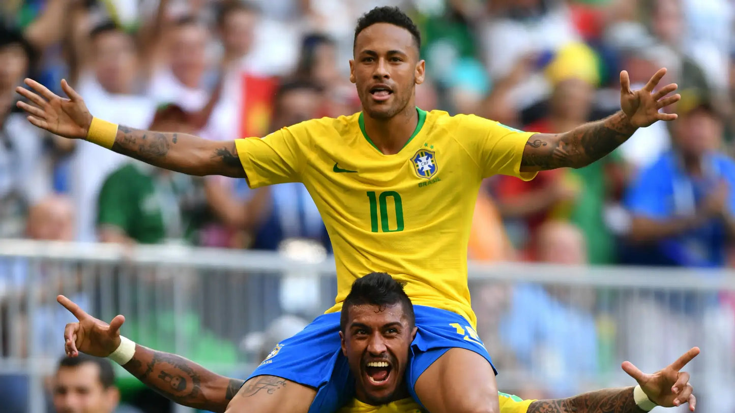 Brazil 2018 Neymar Home Jersey