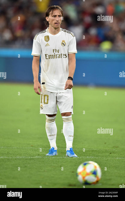 Real Madrid 2019/20 Modric Home Jersey (Player Version)