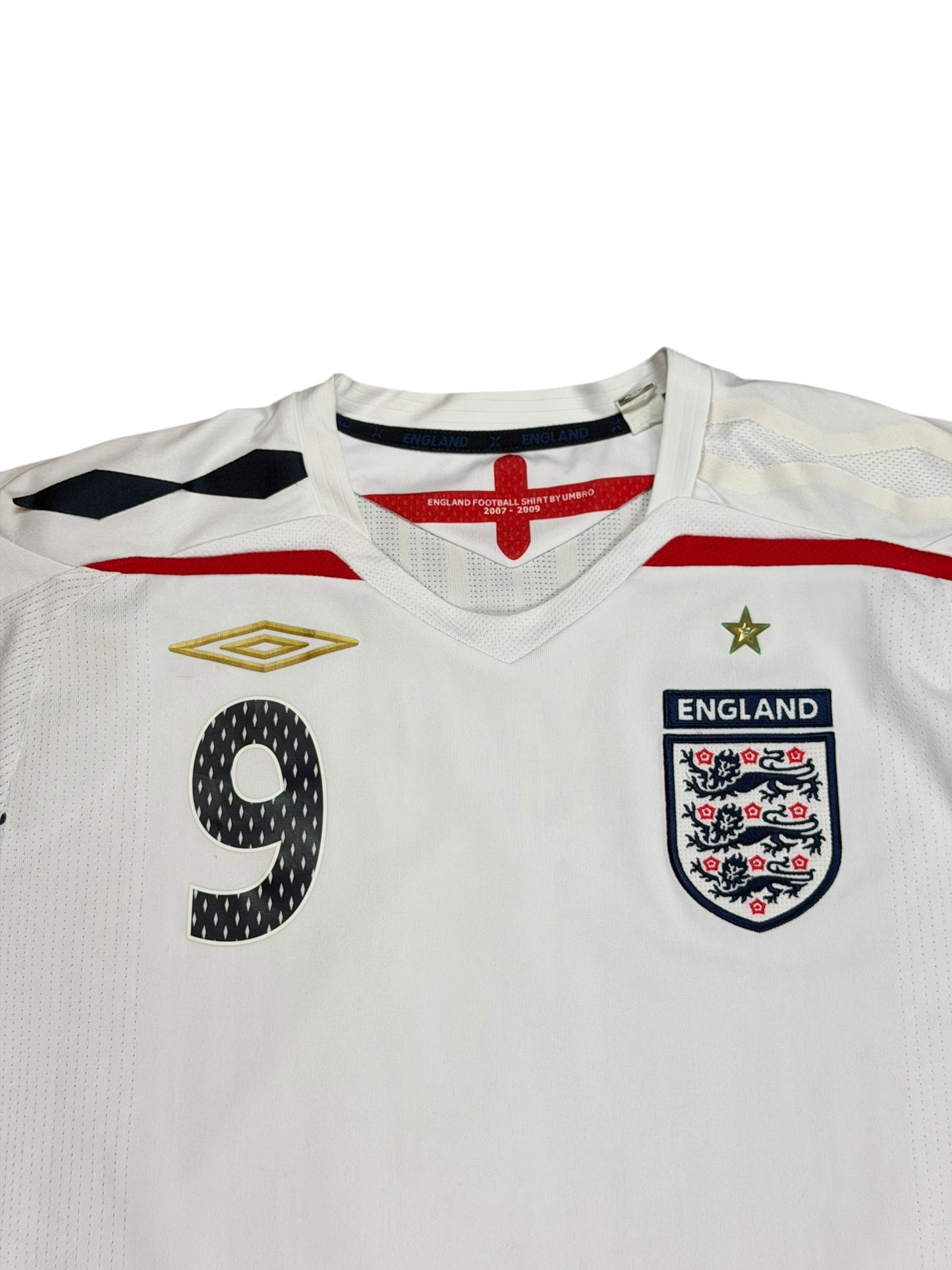 England 2007/09 Rooney Home Jersey
