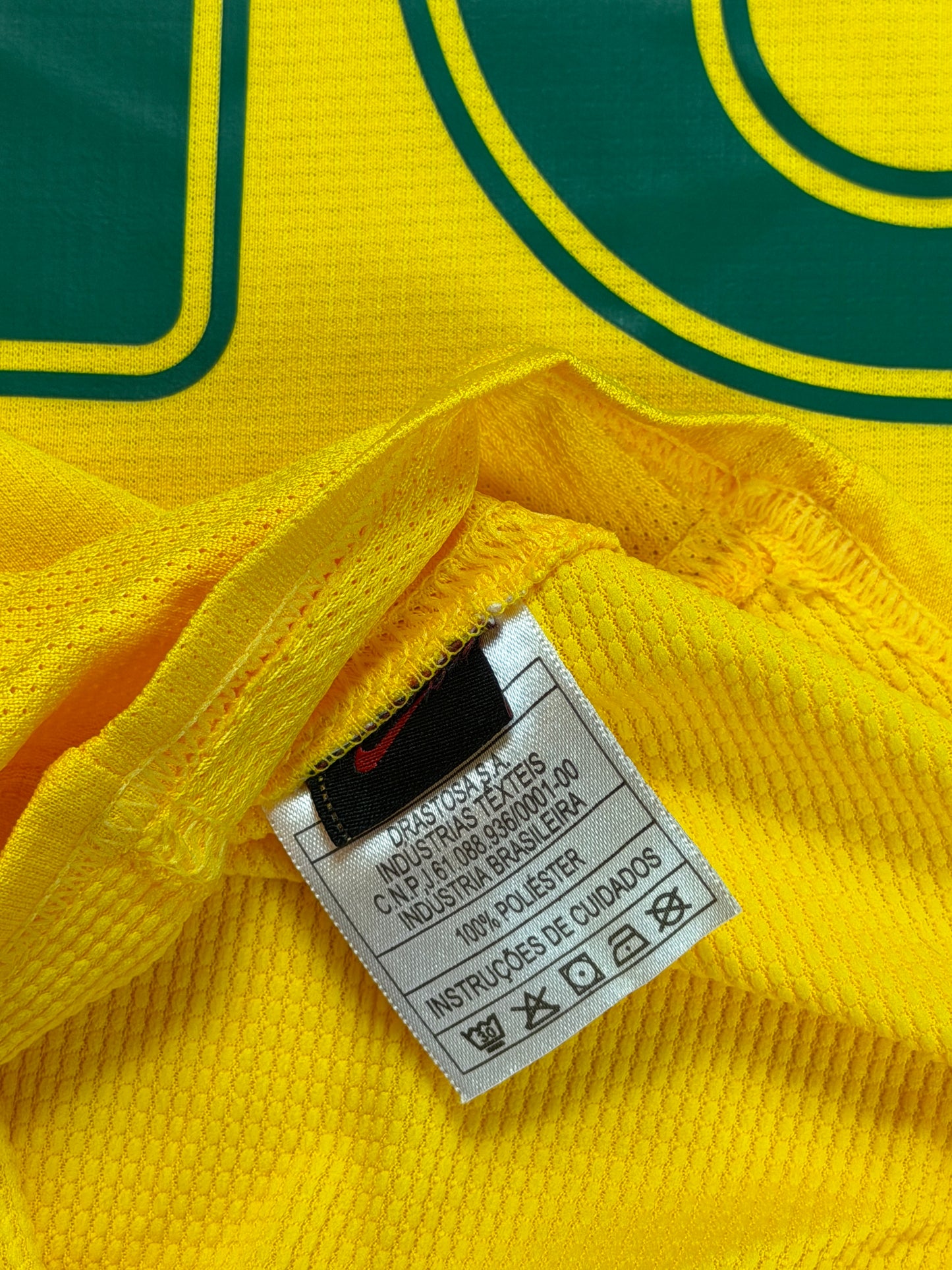 Brazil 2006 Ronaldinho Home Jersey