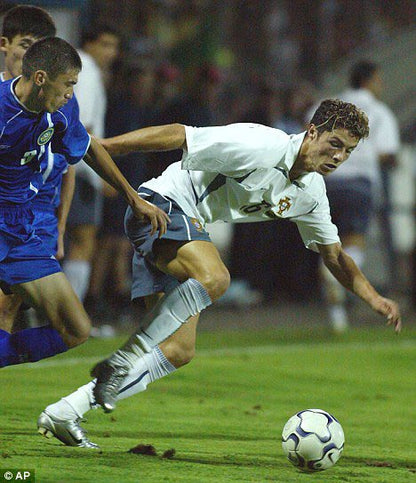 Portugal 2002 Cristiano Ronaldo Away Jersey
