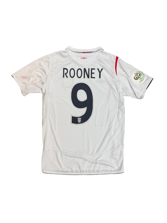 England 2006 Rooney Home Jersey