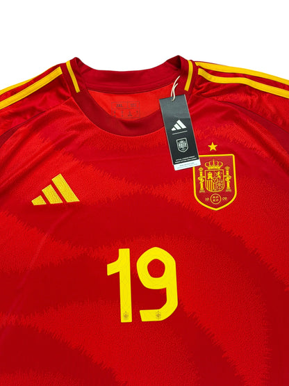 Spain 2024 Lamine Yamal Home Jersey