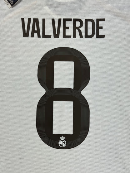 Real Madrid 2025/26 Valverde Player Version Home Jersey