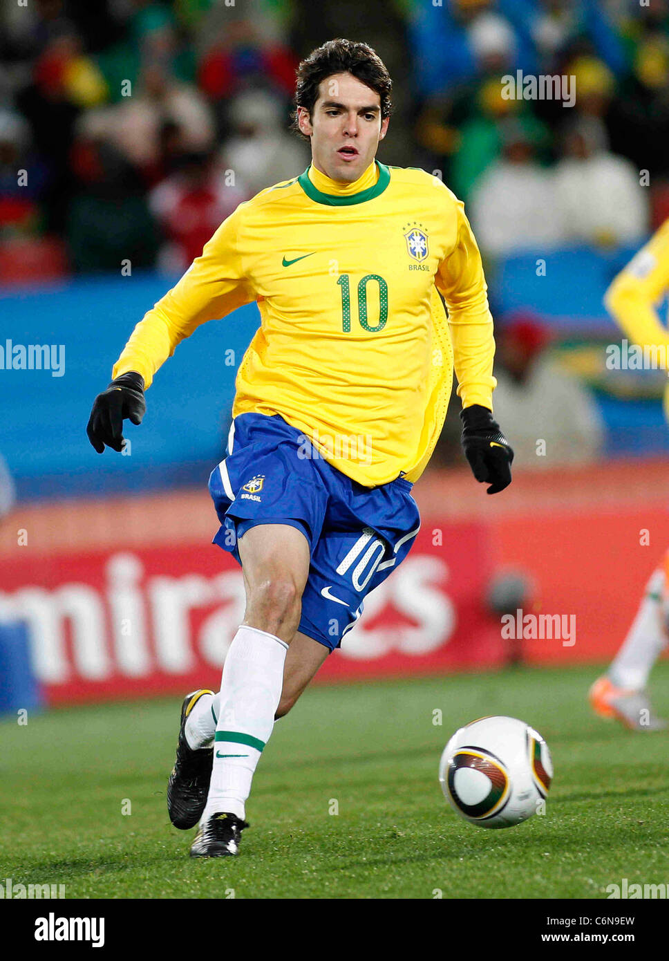 Brazil 2010 Kaka Home Jersey