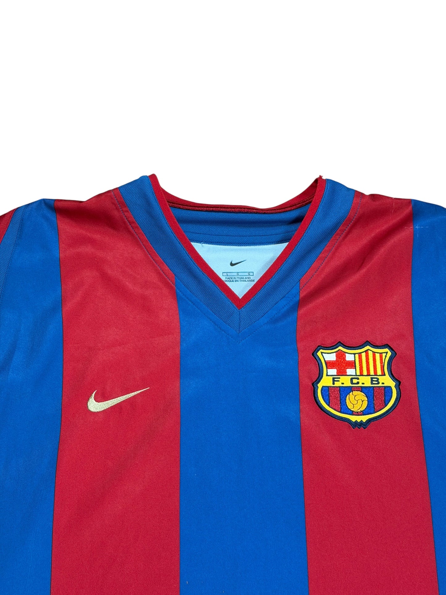 Barcelona 2002/03 Xavi Home Jersey