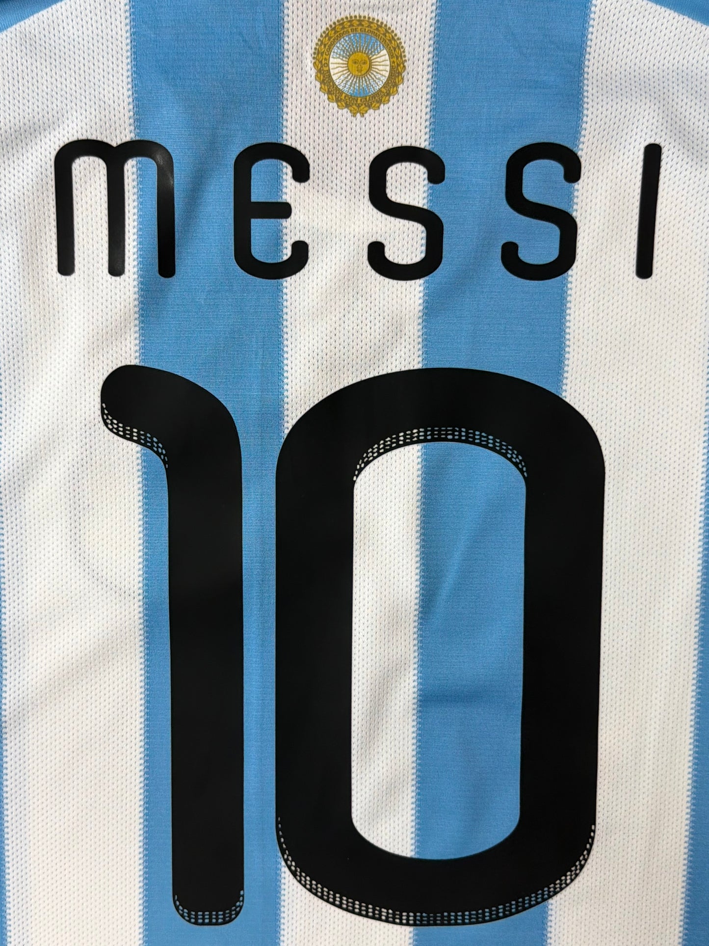 Argentina 2010 Messi Home Jersey