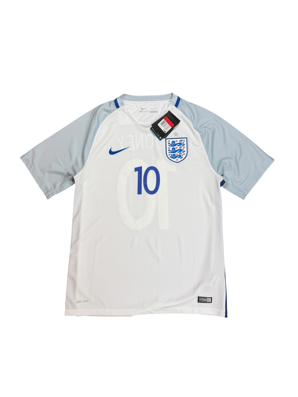 England 2016 Rooney Home Jersey