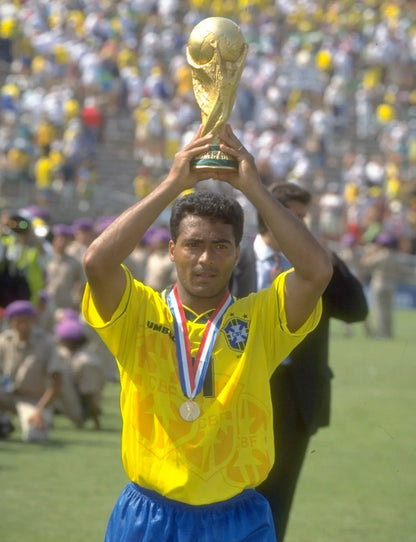 Brazil 1994 Romario Home Jersey