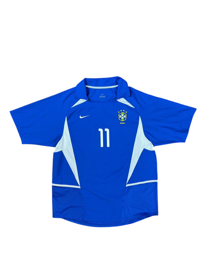 Brazil 2002 Ronaldinho Away Jersey