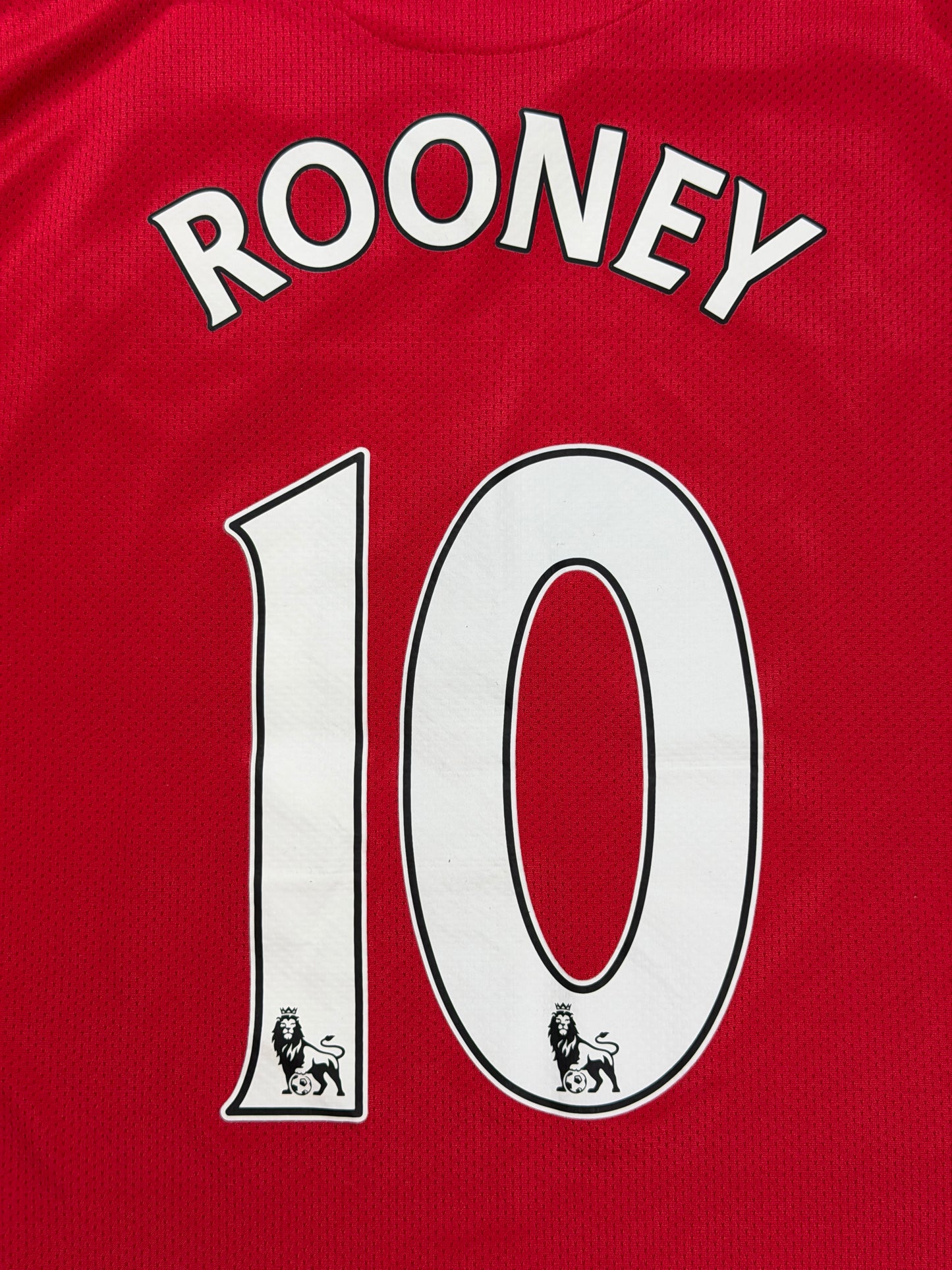 Manchester United 2007/08 Rooney Home Jersey