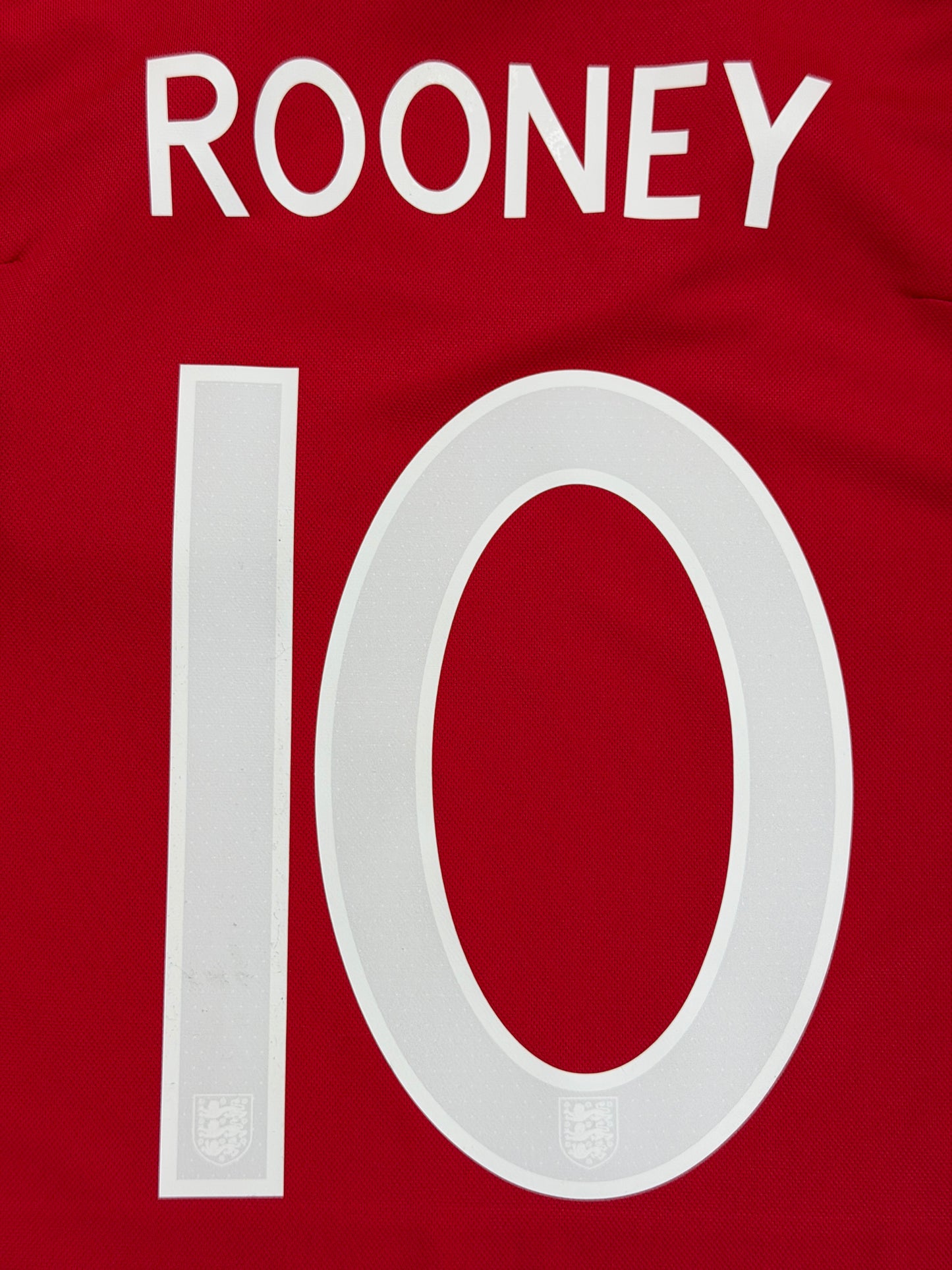 England 2010 Rooney Long Sleeve Away Jersey