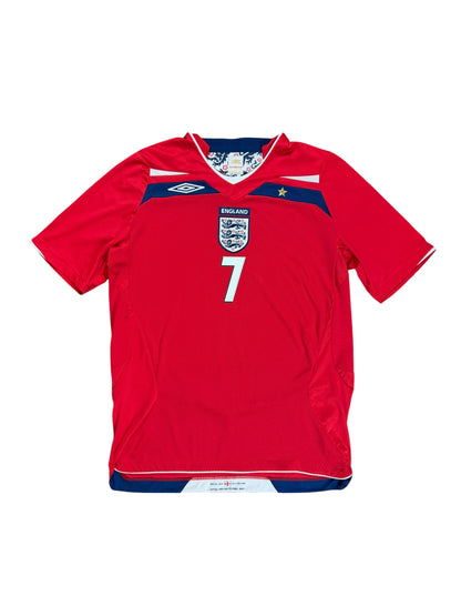 England 2008 Beckham Away Jersey