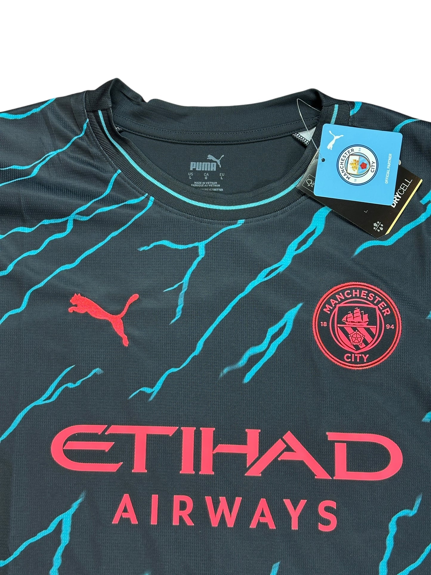 Manchester City 2023/24 De Bruyne Long Sleeve Third Jersey