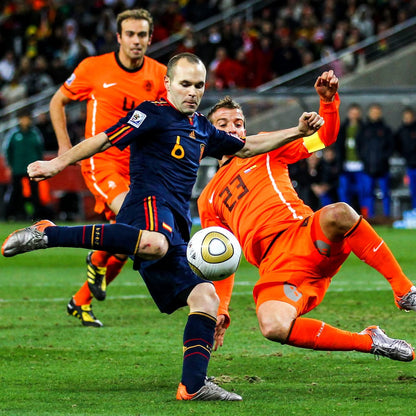 Spain 2010 Iniesta Away Jersey