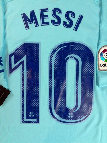 Barcelona 2017/18 Messi Away Jersey