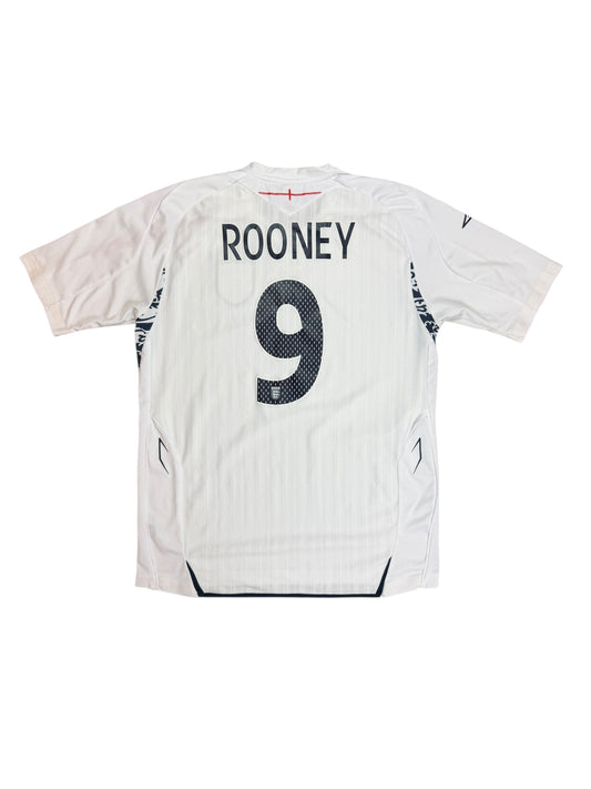 England 2007/09 Rooney Home Jersey