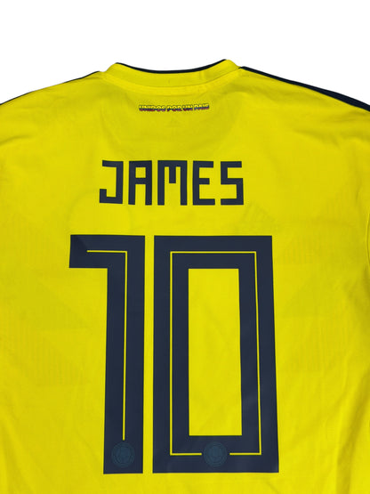 Colombia 2018 James Home Jersey