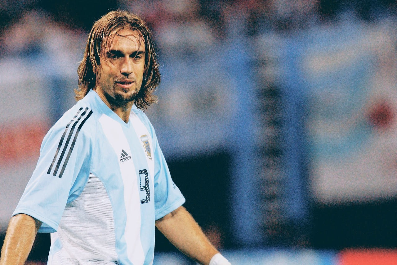 Argentina 2002 Batistuta Home Jersey